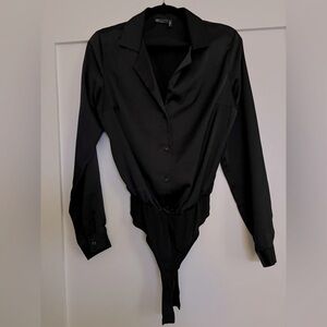 ASOS Bodysuit in Black, Size 4